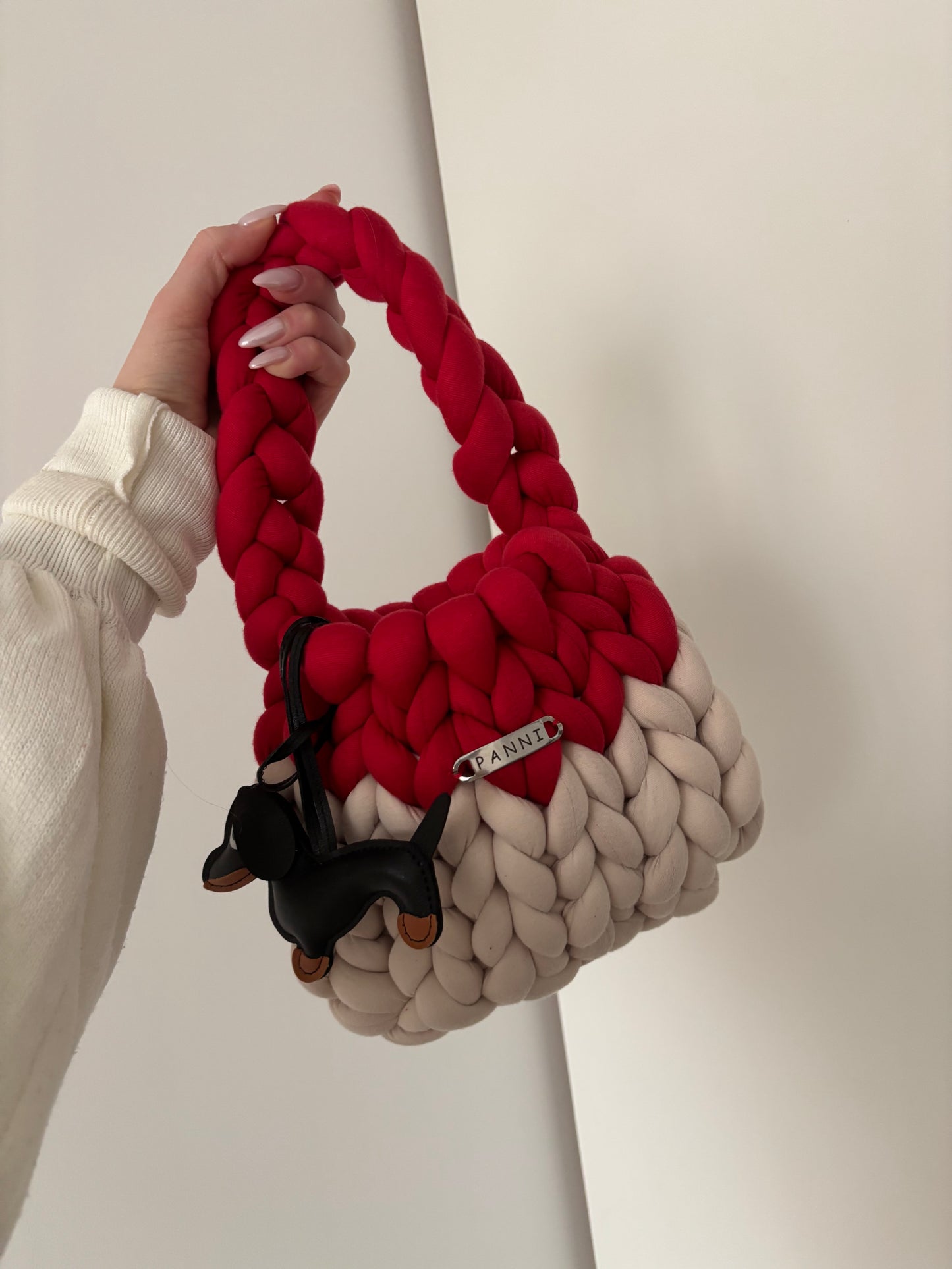 PANNI-cherry and ivory